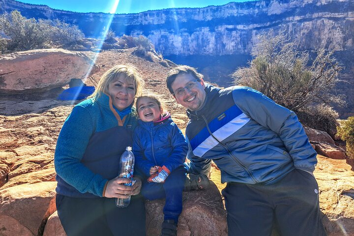 Grand Canyon Sunset Hiking Adventure Deep Below The South Rim