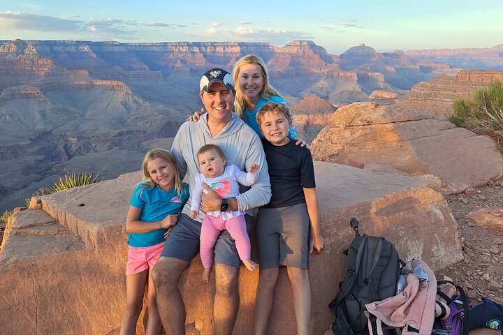 Grand Canyon Sunset Hiking Adventure Deep Below The South Rim