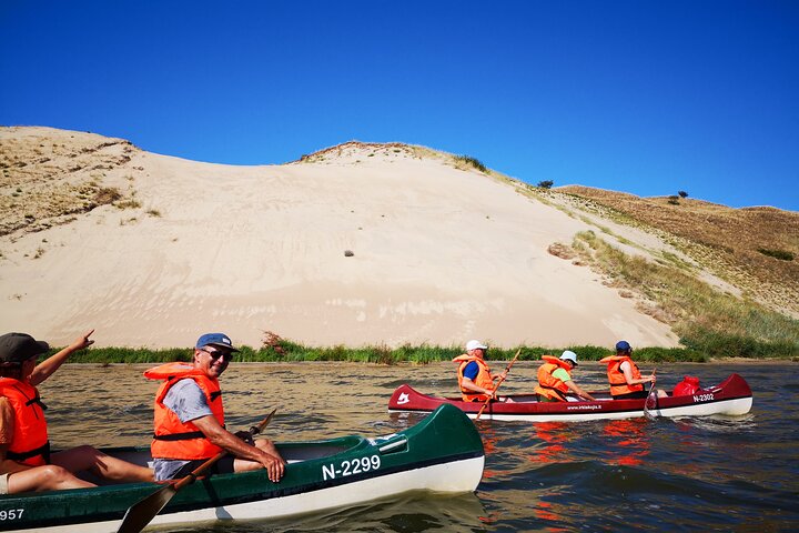 Untouched Sand Dunes - Guided canoe tour on UNESCO site