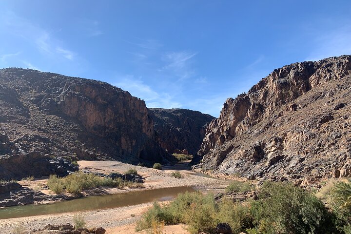 Private half-day mountain bike tour discover Palmeraie Skoura
