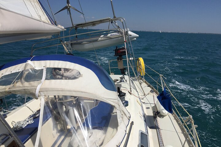 7-day cruise in a 12-meter sailboat