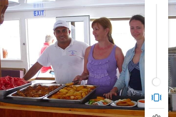 APHRODITE II -LAZY DAY CRUISE-BLUE LAGOON,TURTLE COVE, with LUNCH