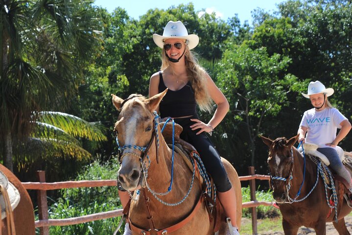 Half Day Horseback Riding Adventure with Cenotes in the Jungle