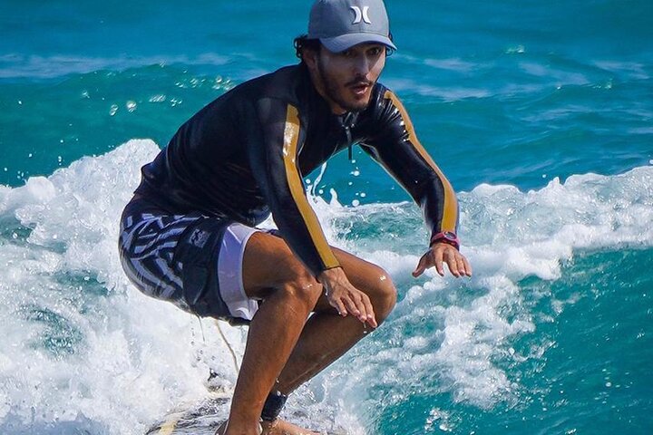 Surf lessons 1h30 (4-6 people) Kokoplaj Surf camp Guadeloupe school