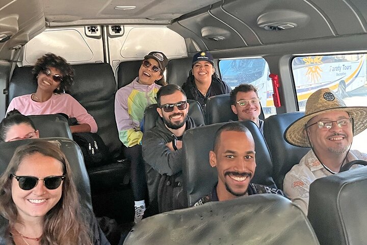 From Paraty: shared transfer to Ilha Grande