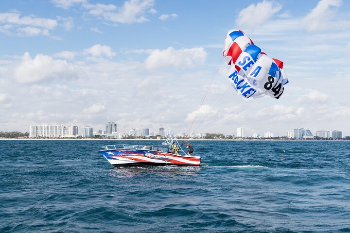Ocean Parasailing Adventure In Fort Lauderdale, FL