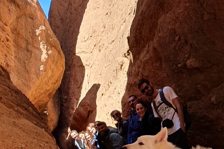 Dades Gorge-Monkey Finger's Canyon Hike in Boumalne Dades
