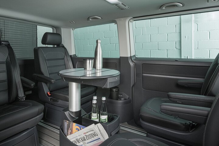 On tour with a friend and his luxury van