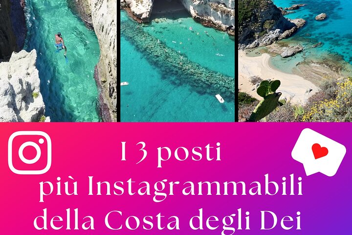 Tropea to Capo Vaticano, the Best Boat Tour. Max 8-12 Passengers