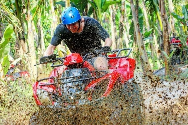 Ubud ATV Ride Through Elephant Cave, Monkey Forest, Waterfall
