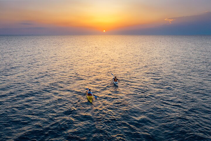 Poreč sunset sea kayaking tour