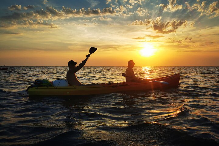Poreč sunset sea kayaking tour