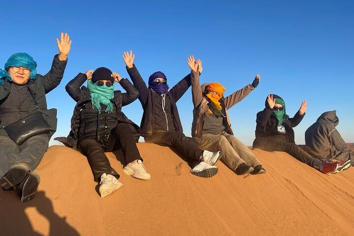 Erg Chegaga desert in Two days one night from Zagora