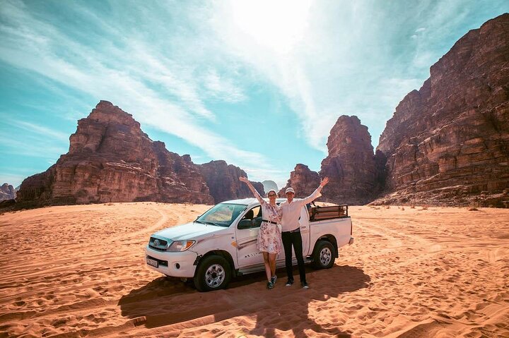 From Amman: Petra and Wadi rum Private/Group Full day Tour