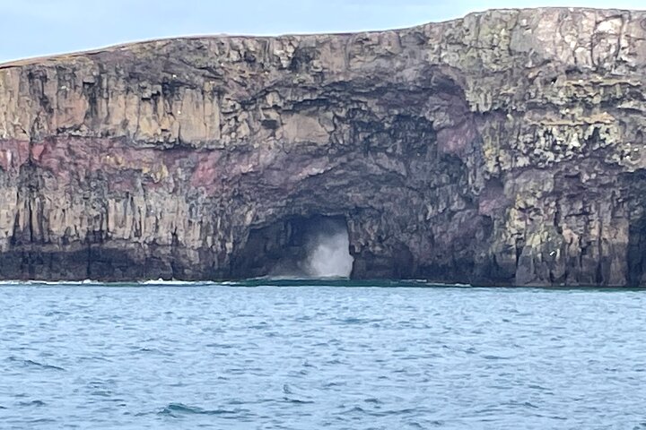 Sightseeing Around Nólsoy to see Puffins
