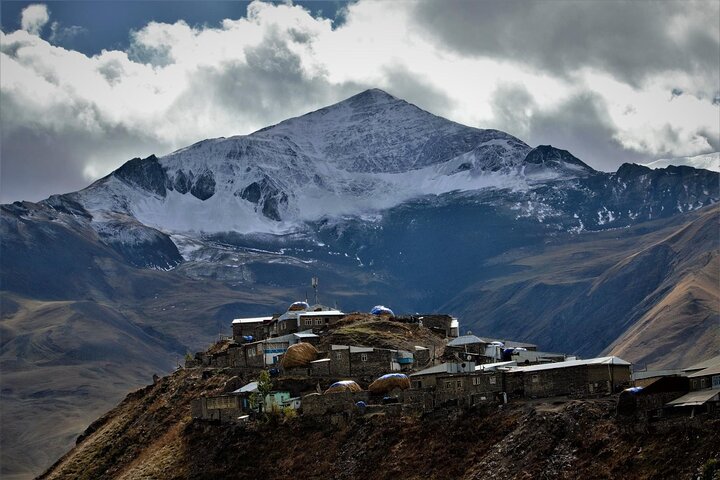 From Baku: Guba & Khinalig & Candy Mountains (Private or Group)