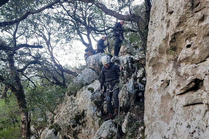 Via ferrata Stairway to heaven in La Hermida