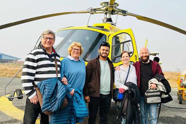Landing Everest Base Camp and Gokyo Lake by Helicopter Day Tour