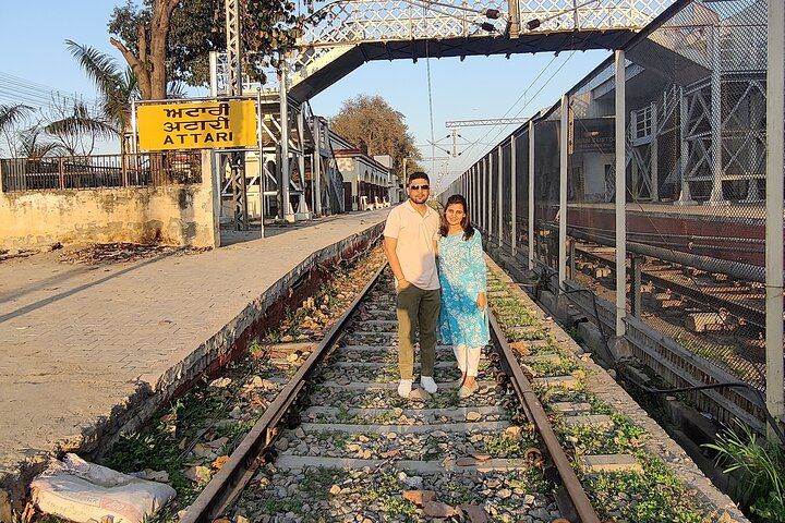 Amritsar Wagah Border Flag Ceremony.