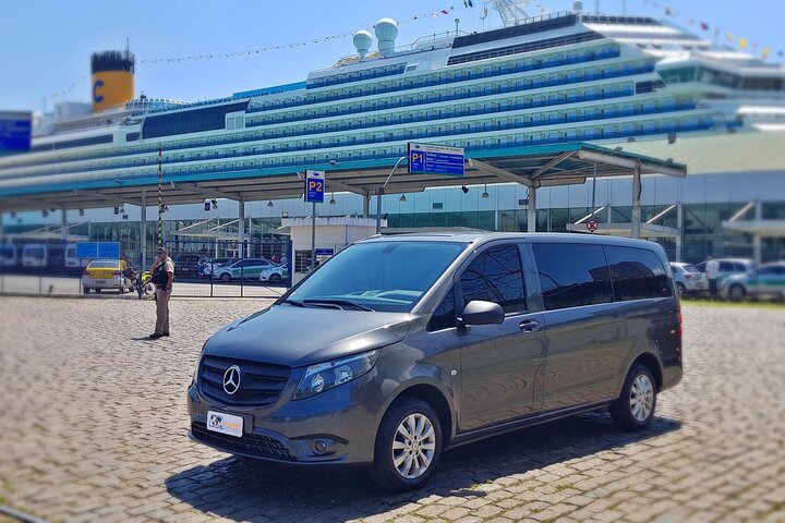 Transfer SANTOS/Port of Santos to/from GRU, CGH & Sao Paulo City