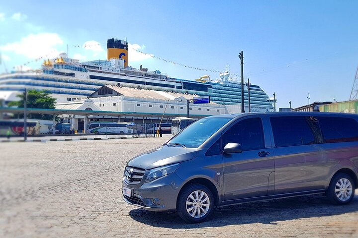 Transfer SANTOS/Port of Santos to/from GRU, CGH & Sao Paulo City