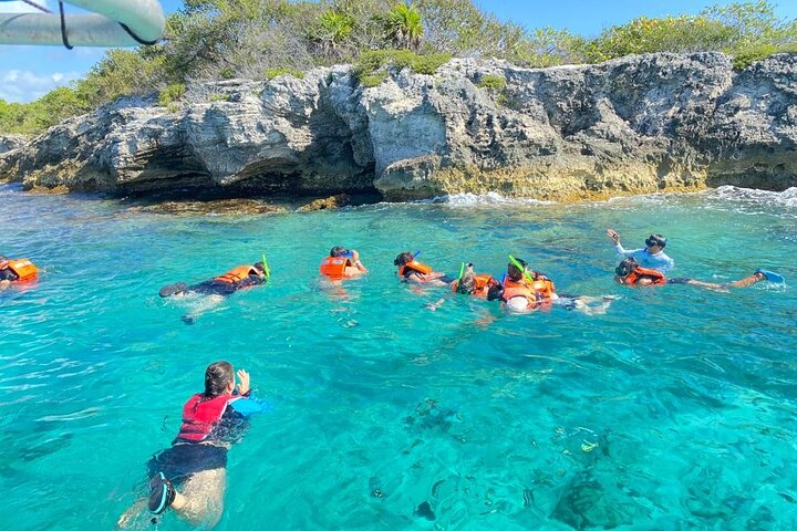 Snorkeling in Isla Mujeres and Underwater Museum