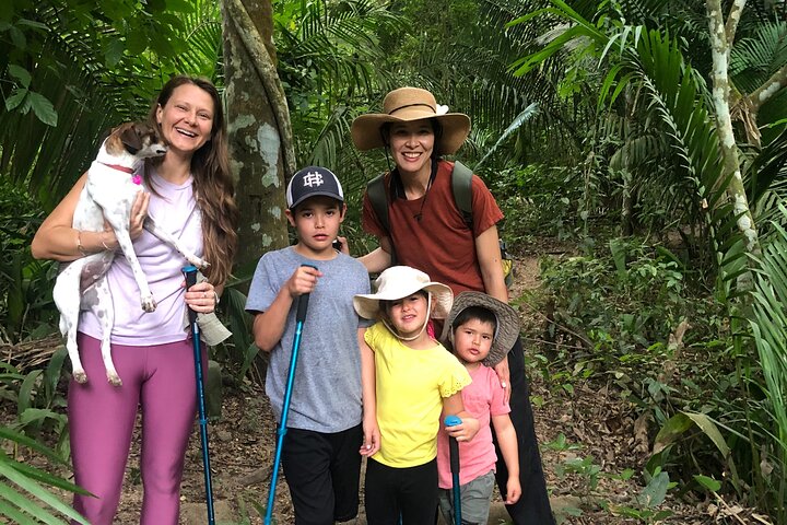 EcoHike to private beach, Jungle Walk to see plants & animals