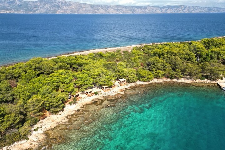 Private 3-Island Boat Tour: Blue Lagoon, Brač & North Hvar Shore