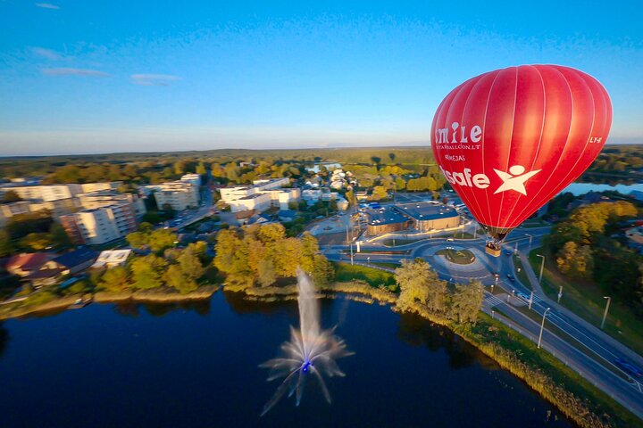 Hot Air Balloon Flight over Vilnius or Trakai
