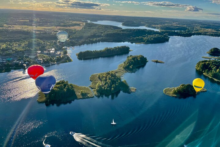 Hot Air Balloon Flight over Vilnius or Trakai