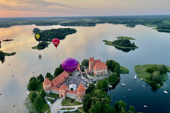 Hot Air Balloon Flight over Vilnius or Trakai