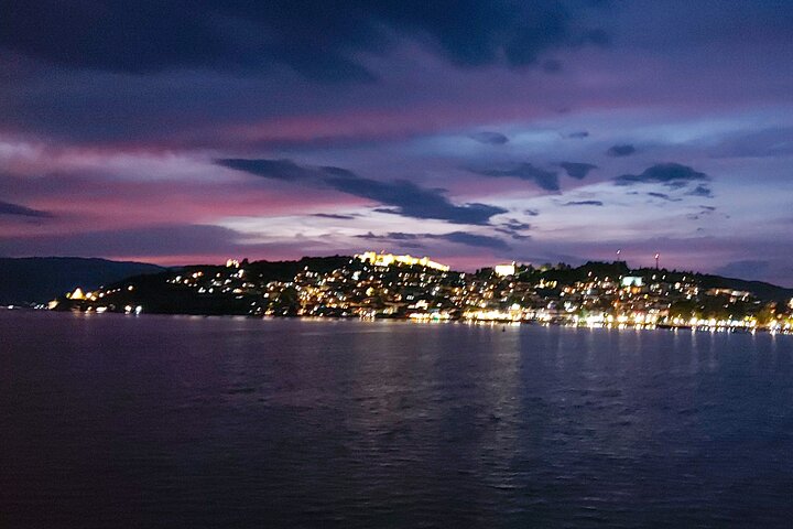 1.5 Hour Ohrid Lake Sunset Cruise