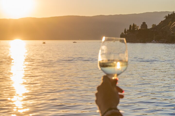 1.5 Hour Ohrid Lake Sunset Cruise