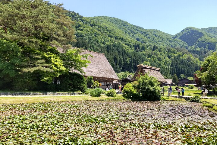 [One-day bus tour departing from Kanazawa Station] Shirakawa-go and Gokayama - Two World Heritage Villages Enjoyable Bus Tour
