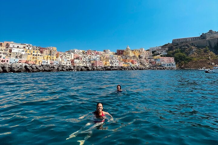 Procida : Boat Tours - Bathing Stops, Snorkeling and Underwater Photos