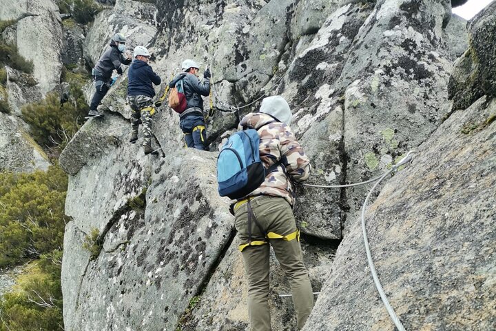 Private Climbing Via Ferrata Roof of the World