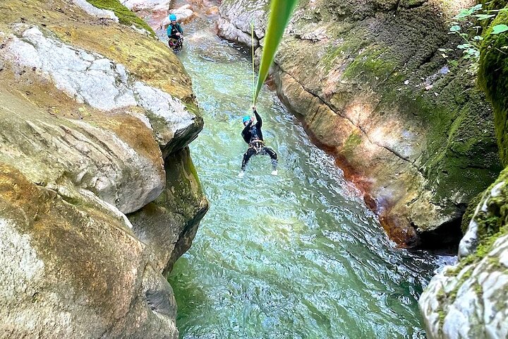 Discovery of the Canyon of Furon Haut en Vercors