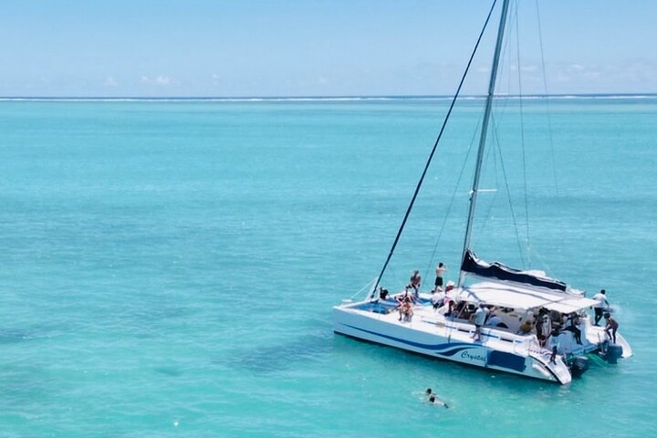Catamaran To Ile Aux Cerfs, GRSE Waterfall, Snorkelling, Lunch