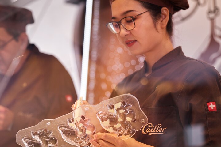 Maison Cailler chocolate factory Visit