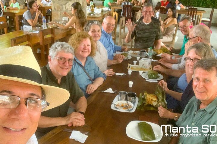 The rain forest, surroundings & lunch.