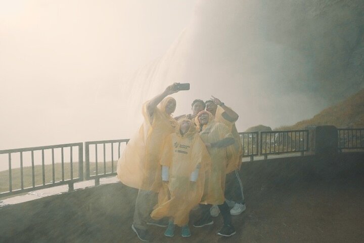 Niagara Falls Tour: Boat Cruise, Journey Behind Falls and Skylon