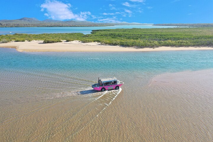 1770 Coastline Tour by LARC Amphibious Vehicle Including Picnic Lunch