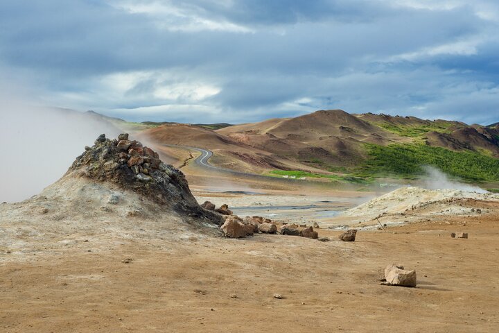 Lake Myvatn, Hot-Springs & Godafoss Waterfall Tour from Akureyri