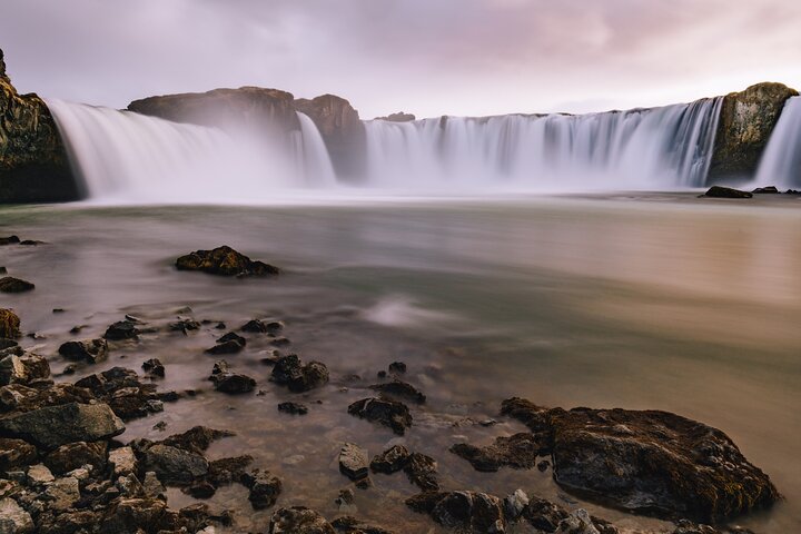 Lake Myvatn, Hot-Springs & Godafoss Waterfall Tour from Akureyri