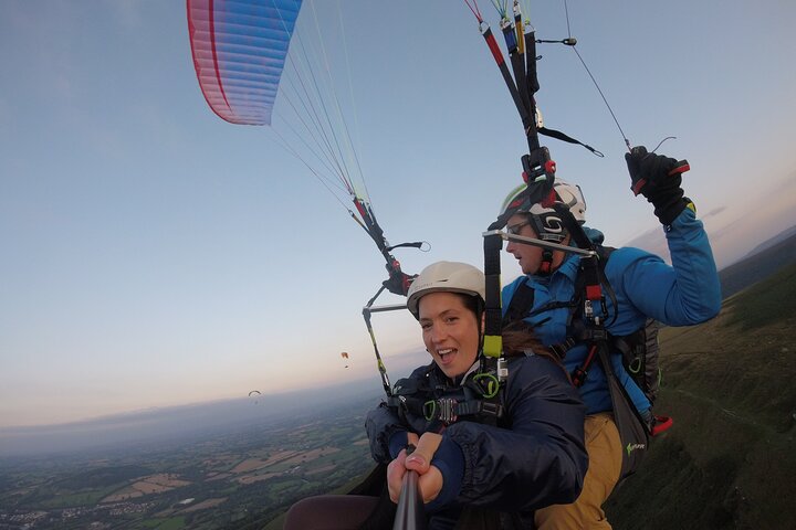 Tandem Paragliding Experience in the Brecon Beacons