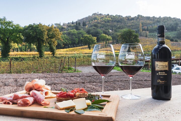 Montalcino: Brunello Wine Tasting with Tuscan Specialities