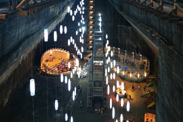 Turda Salt Mine, Corvin Castle and Alba Fortress from Cluj