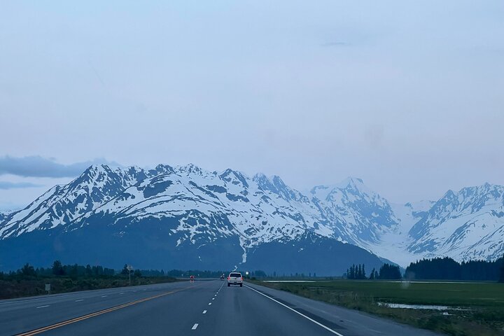 Whittier Cruise Transfer with Wildlife&Glacier tour to Anchorage