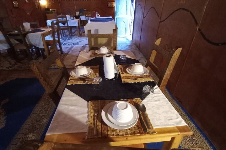 Luxury Camp in Merzouga Desert with Camel Trekking, Vehicule 4WD