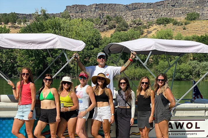 Scenic Boat Tour to Pillar Falls in Twin Falls, Idaho